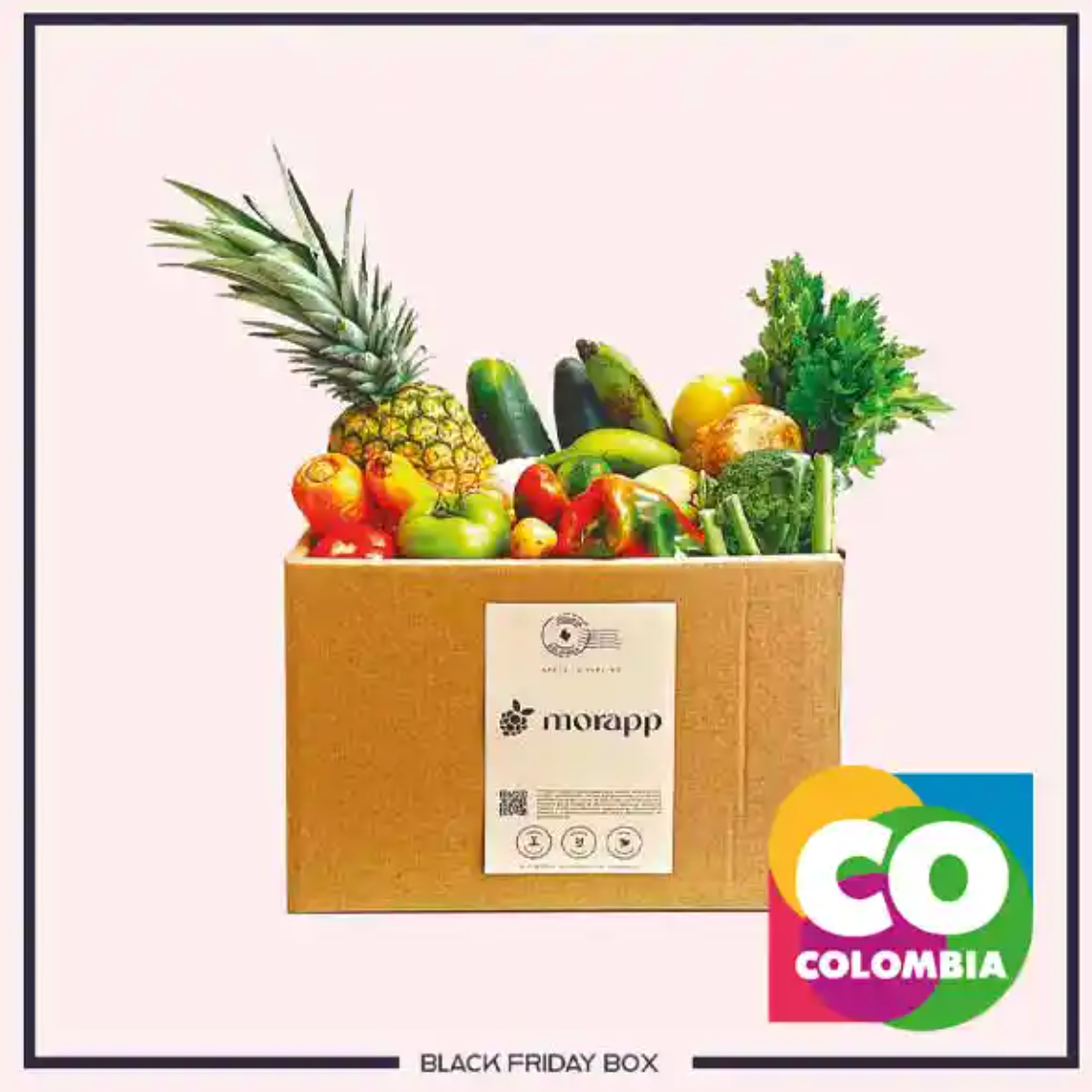 Agro Box morapp Familiar con el 50% de descuento.